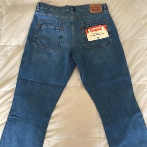 Vintage inspired Levi’s kick flare jeans.